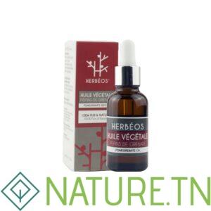 HERBEOS HUILE VEGETALE PEPINS DE GRENADE BIO 30ML