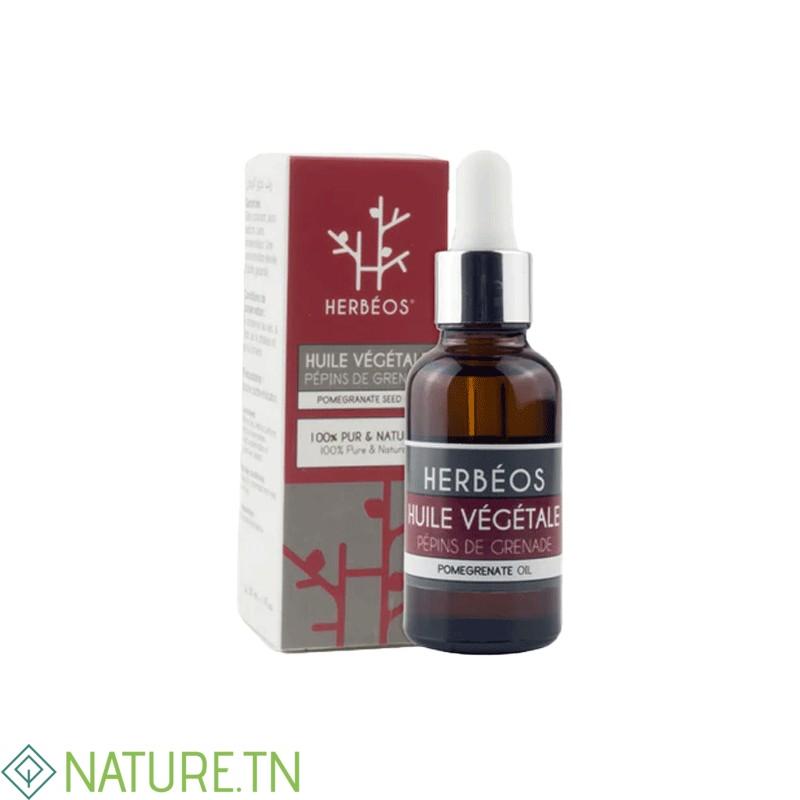 HERBEOS HUILE VEGETALE PEPINS DE GRENADE BIO 30ML 3 HERBEOS HUILE VEGETALE PEPINS DE GRENADE BIO 30ML