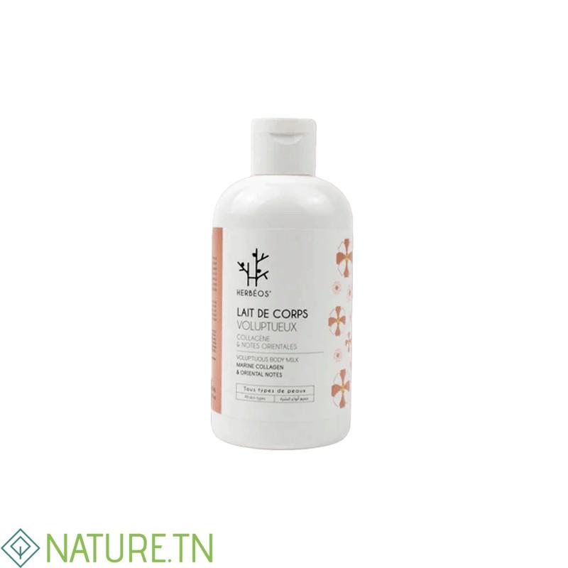 HERBEOS LAIT DE CORPS VOLUPTUEUX COLLAGENE ET NOTES ORIENTALE 250ML 3 HERBEOS LAIT DE CORPS VOLUPTUEUX COLLAGENE ET NOTES ORIENTALE 250ML