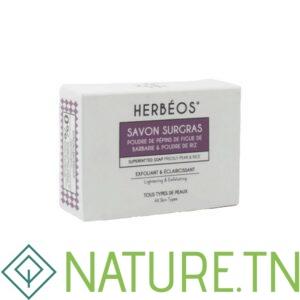 HERBEOS SAVON SURGAS EXFOLIANT ECLAIRCISSANT 100GR