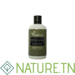 HERBEOS SHAMPOOING GEL DOUCHE HOMME 2EN1 25OML