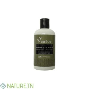 HERBEOS SHAMPOOING GEL DOUCHE HOMME 2EN1 25OML
