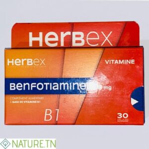 HERBEX BENFOTIAMINE 50MG 30 GELULES