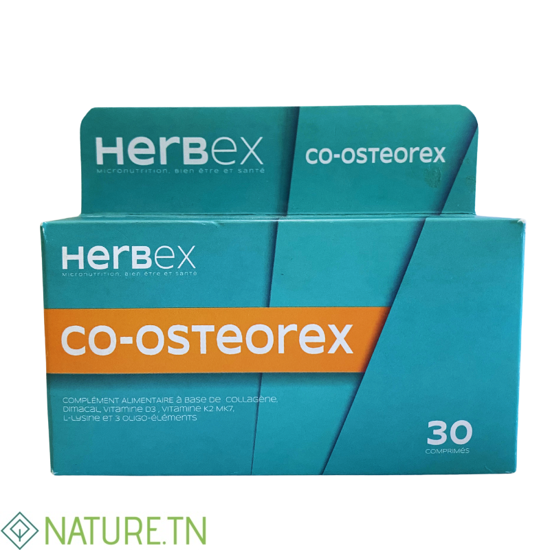 HERBEX CO-OSTEOREX 30 COMPRIMES 3 HERBEX CO-OSTEOREX 30 COMPRIMES
