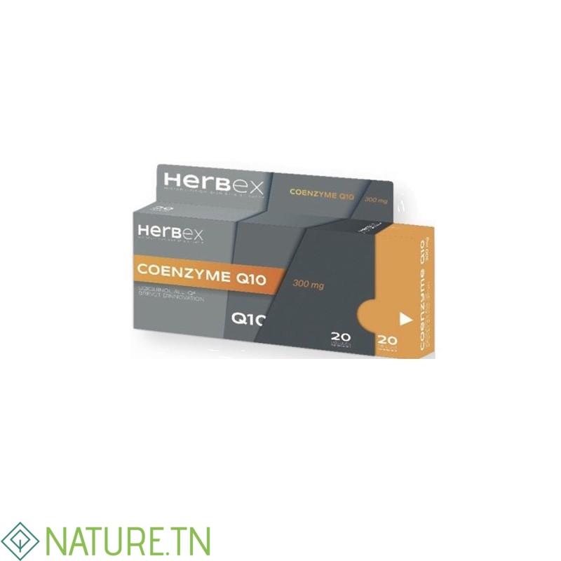 HERBEX COENZYME Q10 300 MG 20 GELULES 2 HERBEX COENZYME Q10 300 MG 20 GELULES 2