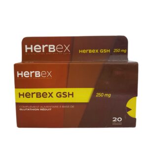 HERBEX GSH 250MG 20 GELULES