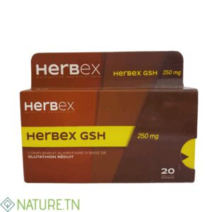 HERBEX GSH 250MG 20 GELULES