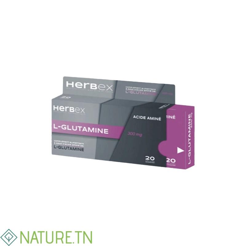 HERBEX L-GLUTAMINE 300MG 20 GELULES 3 HERBEX L-GLUTAMINE 300MG 20 GELULES