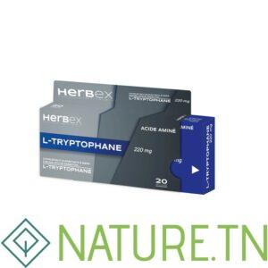 HERBEX L-TRYPTOPHANE 220MG 20 GELULES