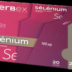 HERBEX SELENIUM 100 UG 20 GELULES