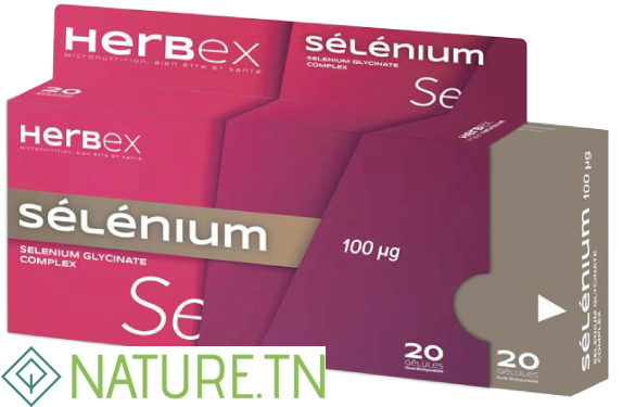 HERBEX SELENIUM 100 UG 20 GELULES 1 HERBEX SELENIUM 100 UG 20 GELULES 1