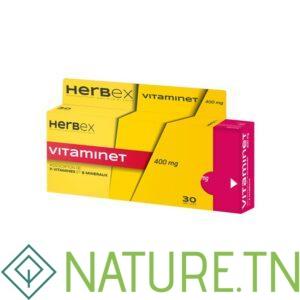 HERBEX VITAMINET 400MG 30 GELULES