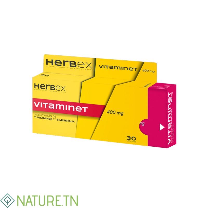 HERBEX VITAMINET 400MG 30 GELULES 1 HERBEX VITAMINET 400MG 30 GELULES 1