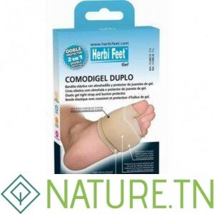 HERBI FEET COUSSINET DOUBLE PROTECTION METATARSIENNE ET D’ALLUX VALGUS