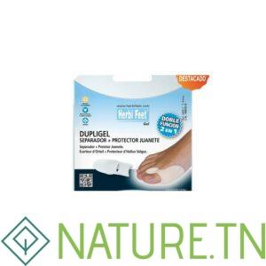 HERBI FEET DUPLIGEL ECARTEUR D’ORTEIL+PROTECTEUR D’ALLUX VALGUS