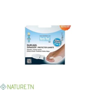 HERBI FEET DUPLIGEL ECARTEUR D’ORTEIL+PROTECTEUR D’ALLUX VALGUS