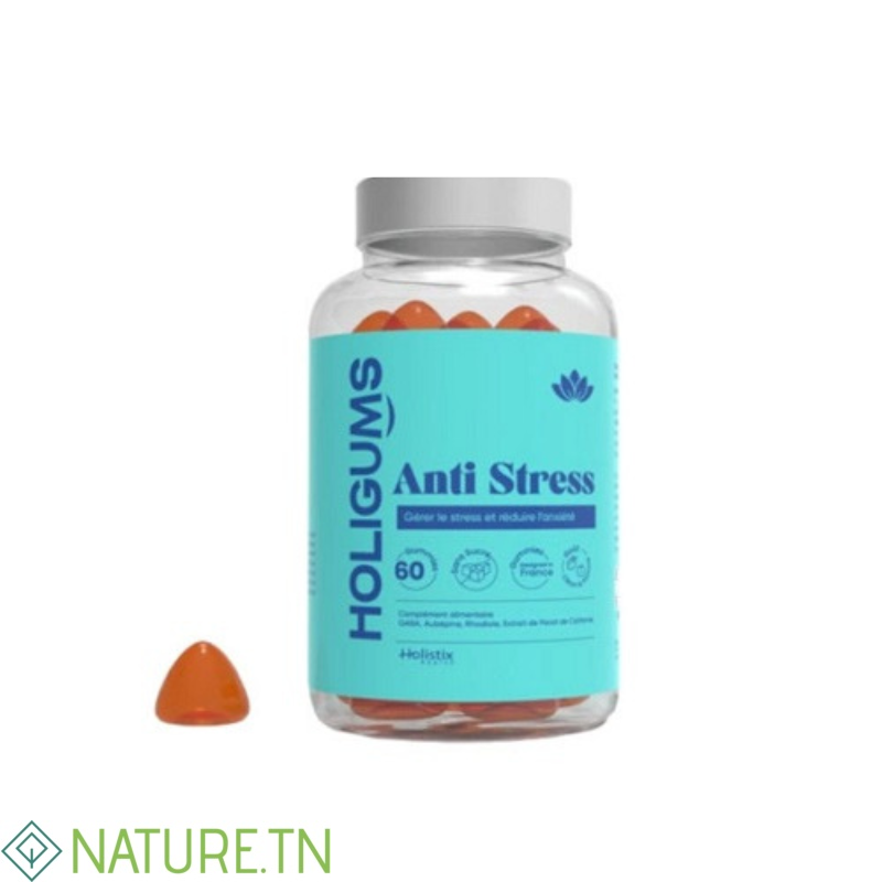 HOLISTIX HOLIGUMS ANTI STRESS 60 GUMMIES 1 HOLISTIX HOLIGUMS ANTI STRESS 60 GUMMIES 1