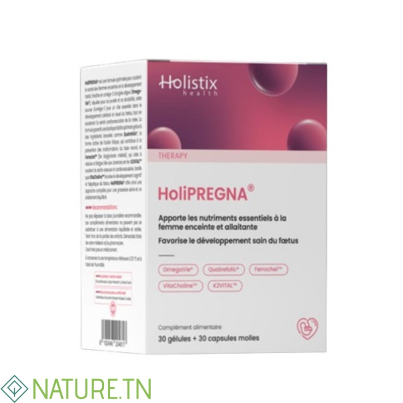HOLISTIX HOLIPREGNA 30 GELULES+30 CAPSULES 3 HOLISTIX HOLIPREGNA 30 GELULES+30 CAPSULES