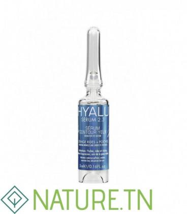 HYALU SERUM 2.3 SERUM CONTOUR DES YEUX, CIBLAGE RIDES + POCHES 5 ML 3 HYALU SERUM 2.3 SERUM CONTOUR DES YEUX, CIBLAGE RIDES + POCHES 5 ML