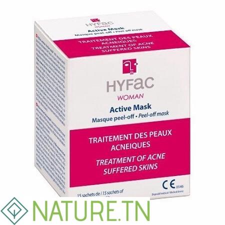 HYFAC WOMAN ACTIVE MASK 15 SACHETS 2 HYFAC WOMAN ACTIVE MASK 15 SACHETS 2