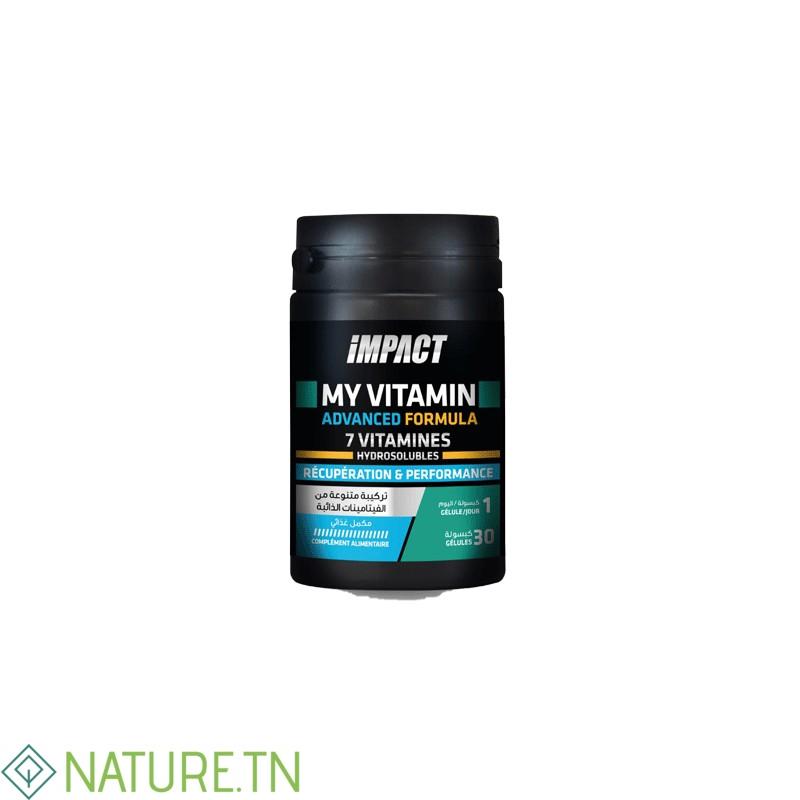IMPACT MY VITAMIN ADVANCED FORMULA 30 GELULES 1 IMPACT MY VITAMIN ADVANCED FORMULA 30 GELULES 1