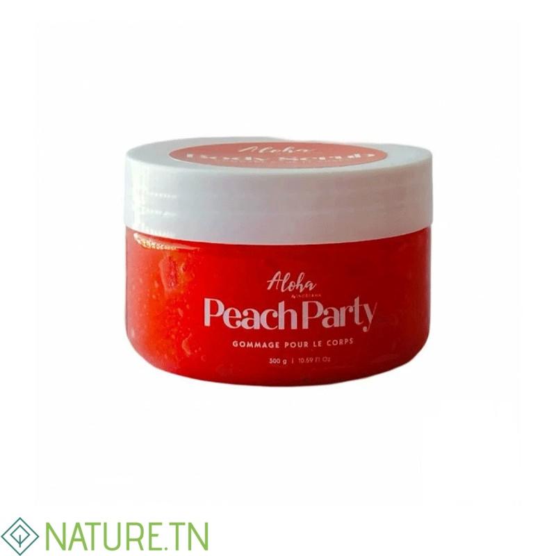INODERMA ALOHA BODY SCRUB PEACH PARTY 300GR 1 INODERMA ALOHA BODY SCRUB PEACH PARTY 300GR 1