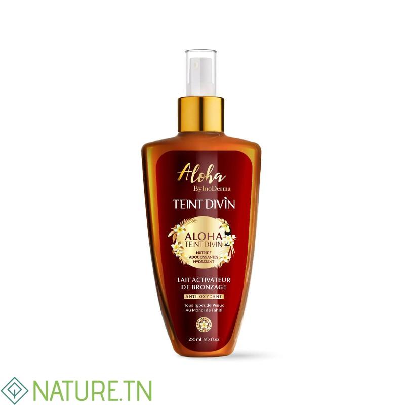 INODERMA ALOHA TEINT DIVIN LAIT ACTIVATEUR DE BRONZAGE 250ML 2 INODERMA ALOHA TEINT DIVIN LAIT ACTIVATEUR DE BRONZAGE 250ML 2