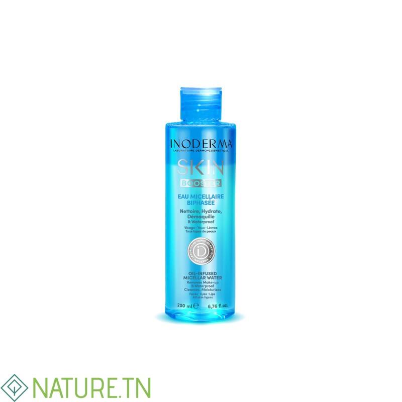 INODERMA EAU MICELLAIRE BIPHASEE SKIN BOOSTER 200 ML 3 INODERMA EAU MICELLAIRE BIPHASEE SKIN BOOSTER 200 ML