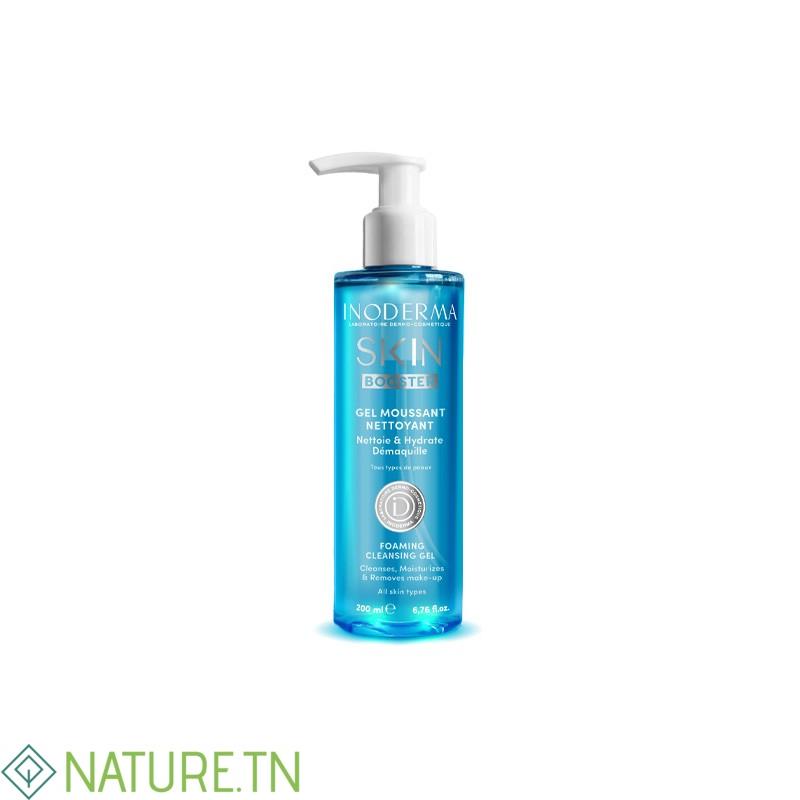 INODERMA SKIN BOOSTER GEL MOUSSANT NETTOYANT 200 ML 1 INODERMA SKIN BOOSTER GEL MOUSSANT NETTOYANT 200 ML 1