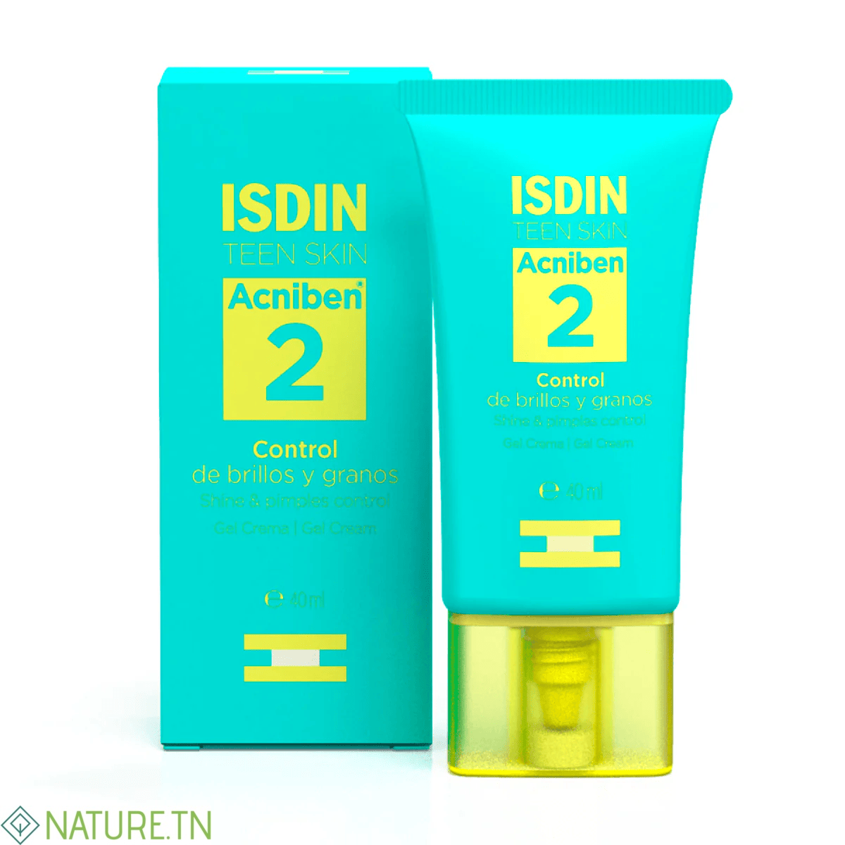 ISDIN ACNIBEN GEL CREME CONTROLE BRILLANCE ET BOUTONS 40ML 3 ISDIN ACNIBEN GEL CREME CONTROLE BRILLANCE ET BOUTONS 40ML