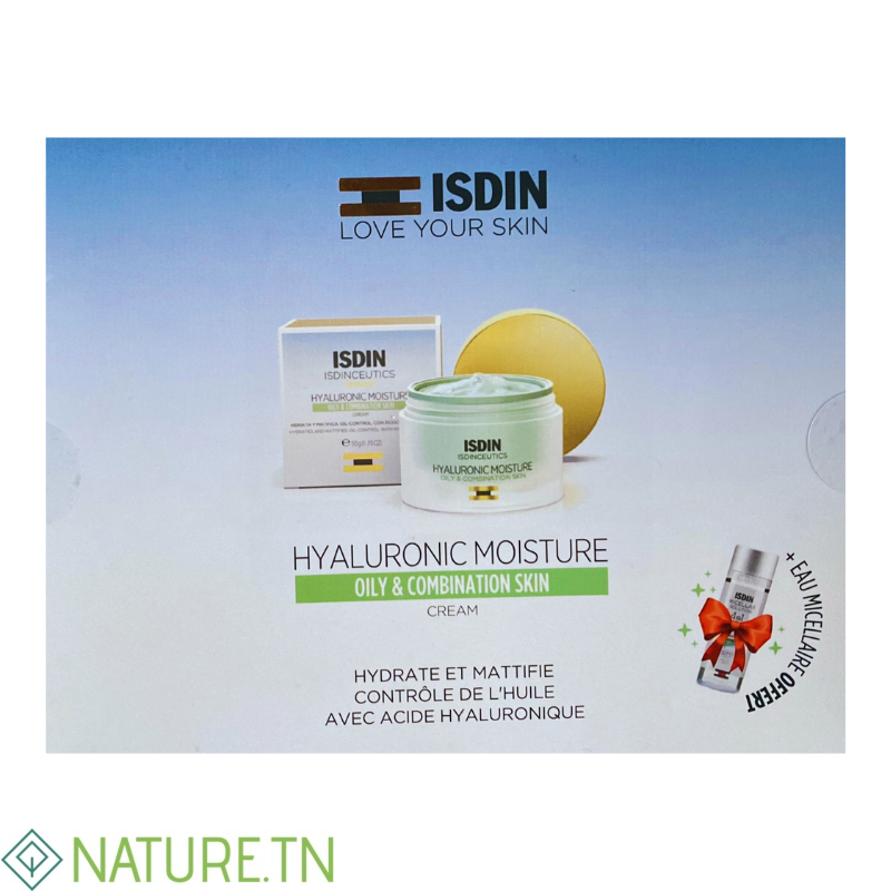ISDIN COFFRET CREME HYDRATANTE A L'ACIDE HYALURONIQUE PEAUX GRASSES+EAU MICELLAIRE 30ML (OFFERT) 3 ISDIN COFFRET CREME HYDRATANTE A L'ACIDE HYALURONIQUE PEAUX GRASSES+EAU MICELLAIRE 30ML (OFFERT)