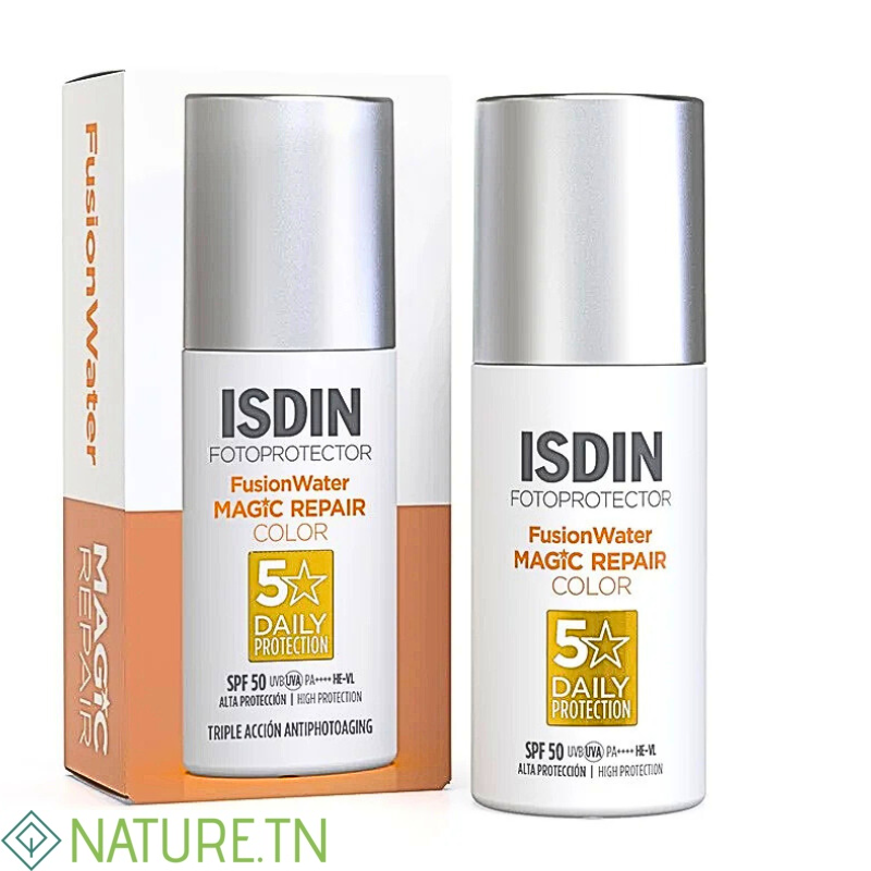 ISDIN FOTOPROTECTOR FUSION WATER MAGIC REPAIR COLOR SPF50 50ML 1 ISDIN FOTOPROTECTOR FUSION WATER MAGIC REPAIR COLOR SPF50 50ML 1