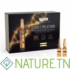 ISDIN ISDINCEUTICS FLAVO-C MELATONIN SERUM REPARATEUR NUIT 10 UNIDOSES DE 2ML