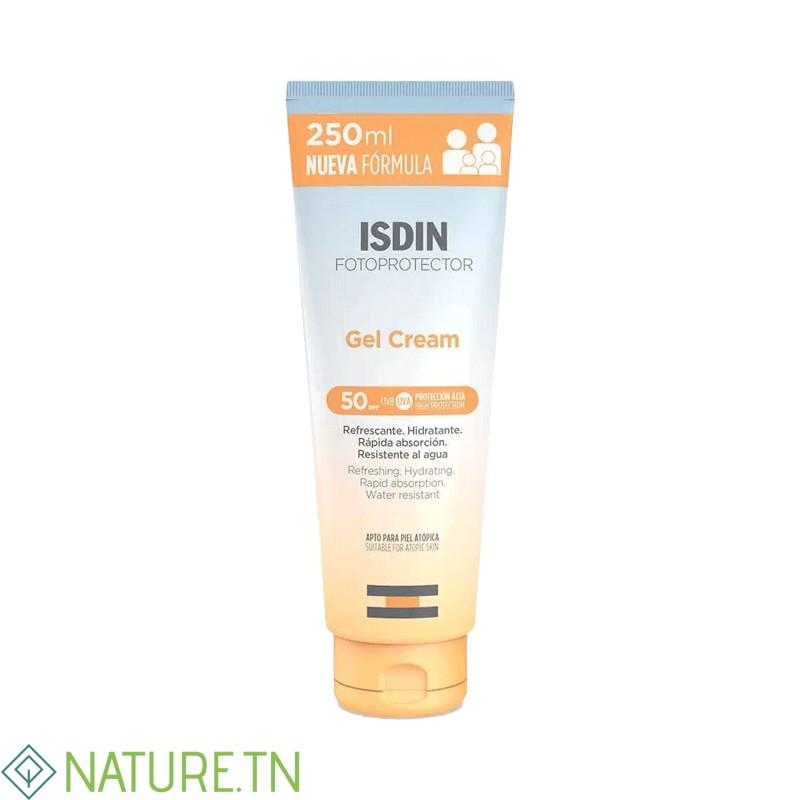 ISDIN PHOTOPROTECTEUR GEL CREAM SPF50 250ML 3 ISDIN PHOTOPROTECTEUR GEL CREAM SPF50 250ML