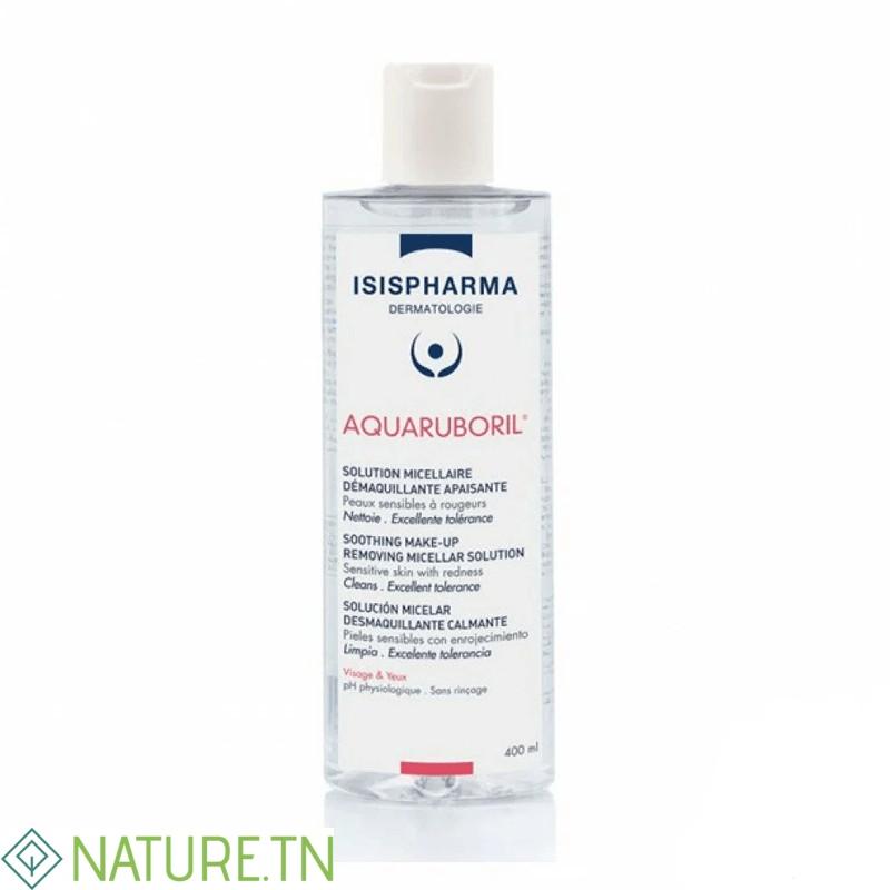 ISISPHARMA AQUARUBORIL SOLUTION MICELLAIRE DEMAQUILLANTE 400ML 1 ISISPHARMA AQUARUBORIL SOLUTION MICELLAIRE DEMAQUILLANTE 400ML 1