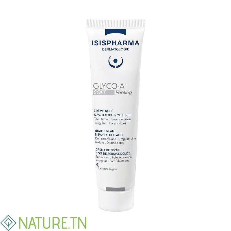 ISISPHARMA GLYCO A SOFT PEELING CREME NUIT 30ML 1 ISISPHARMA GLYCO A SOFT PEELING CREME NUIT 30ML 1