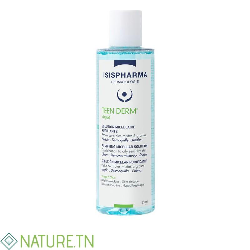 ISISPHARMA TEEN DERM AQUA SOLUTION MICELLAIRE 250ML 2 ISISPHARMA TEEN DERM AQUA SOLUTION MICELLAIRE 250ML 2