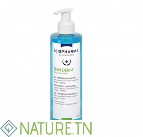 ISISPHARMA TEEN DERM GEL SENSITIVE 250ML 1 ISISPHARMA TEEN DERM GEL SENSITIVE 250ML 1