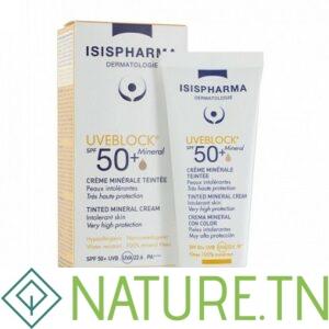 ISISPHARMA UVEBLOCK CREME MINERALE TEINTEE SPF50+ 40ML