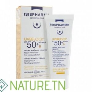 ISISPHARMA UVEBLOCK CREME MINERALE TEINTEE SPF50+ 40ML
