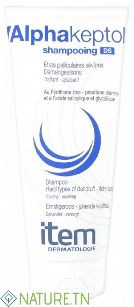 ITEM ALPHAKEPTOL DS SHAMPOOING ANTIPELLICULAIRE 200ML 3 ITEM ALPHAKEPTOL DS SHAMPOOING ANTIPELLICULAIRE 200ML