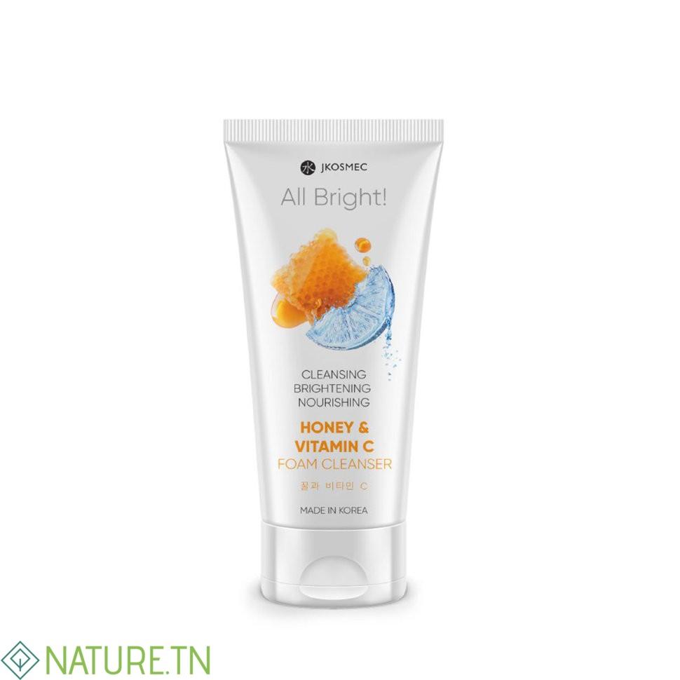 JKOSMEC ALL BRIGHT GEL NOURRISSANT MIEL ET VITAMINE C 180 ML 1