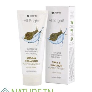 JKOSMEC MOUSSE ALL BRIGHT D’ESCARGOT ET HYALURON 180 ML