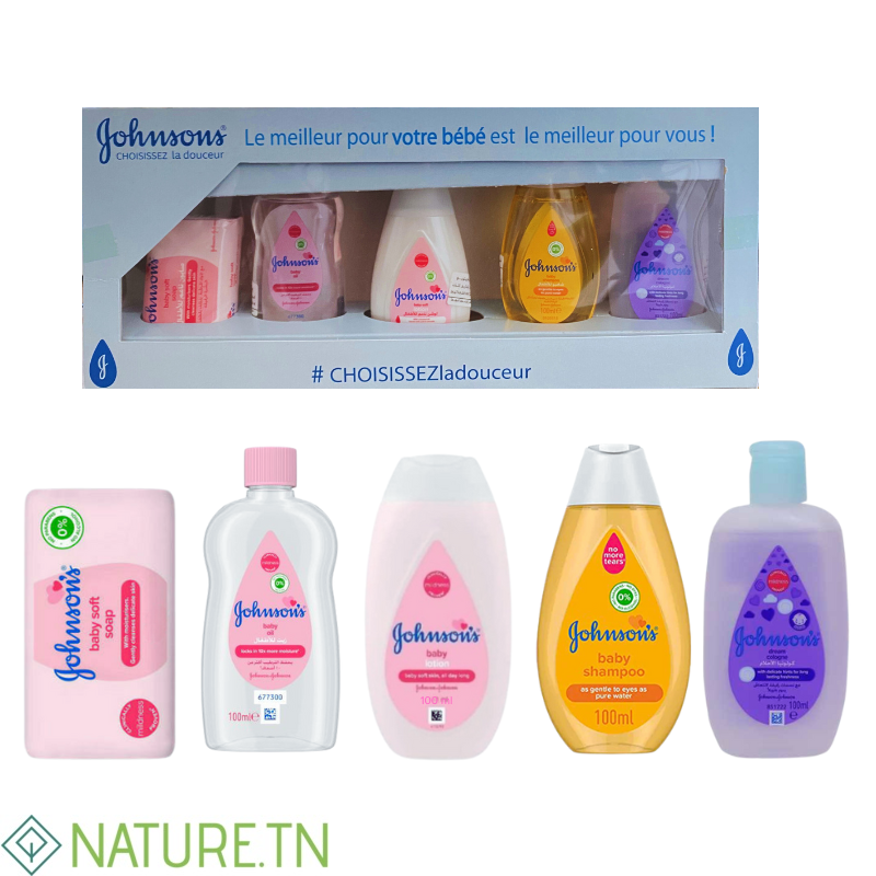 JOHNSONS COFFRET LA DOUCEUR 5 PRODUITS 1 JOHNSONS COFFRET LA DOUCEUR 5 PRODUITS 1