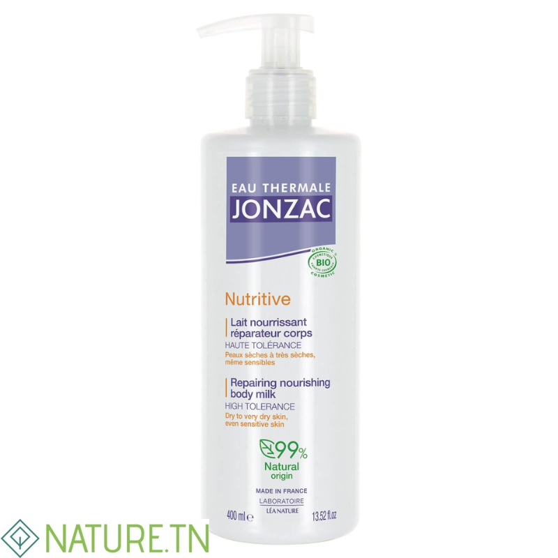 JONZAC NUTRITIVE LAIT NOURRISSANT REPARATEUR CORPS BIO 400ML 2 JONZAC NUTRITIVE LAIT NOURRISSANT REPARATEUR CORPS BIO 400ML 2
