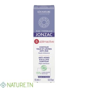 JONZAC SUBLIMACTIVE CONTOUR YEUX ET LEVRES ANTI-AGE 15ML