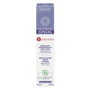 JONZAC SUBLIMACTIVE SOIN NUIT REGENERANT ANTI-AGE CELLULAIRE 40ML
