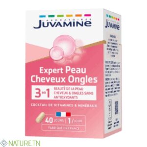 JUVAMINE EXPERT PEAU CHEVEUX ONGLES 3EN1 40 GELULES