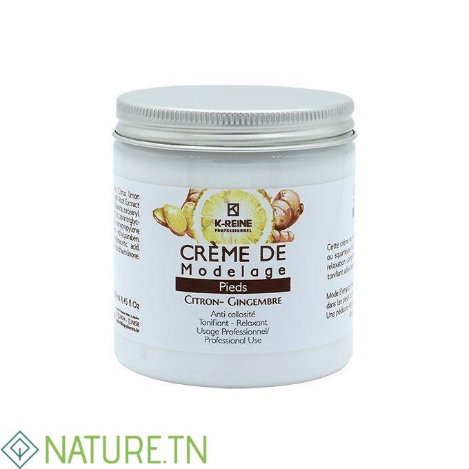 K-REINE CREME DE MODELAGE PIEDS CITRON GINGEMBRE 250ML 3 K-REINE CREME DE MODELAGE PIEDS CITRON GINGEMBRE 250ML