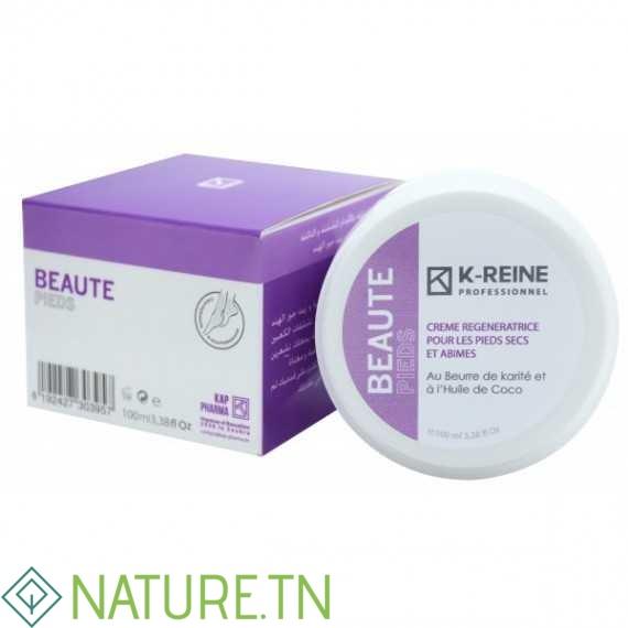K-REINE CREME REGENERATRICE POUR LES PIEDS SECS ET ABÎMÉS 100ML 1 K-REINE CREME REGENERATRICE POUR LES PIEDS SECS ET ABÎMÉS 100ML 1